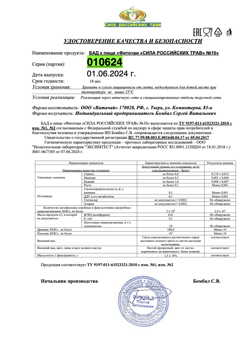 Паспорт №062024